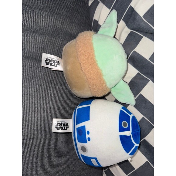 Star Wars Squishmallows Ydoa and R2D2 both 5” - Picture 4 of 10